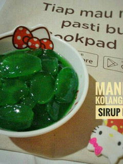 Foto resep Manisan Kolang Kaling Sirup Melon