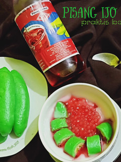 Foto resep Pisang Ijo Praktis Banget