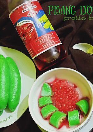 Foto resep Pisang Ijo Praktis Banget