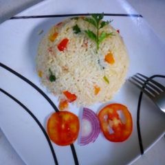 A picture of Vegetable rice #AuthorMarathon #FestiveContestNaivasha.