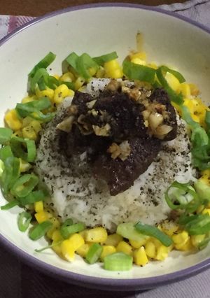 Foto resep Beef pepper rice ala pepper lunch