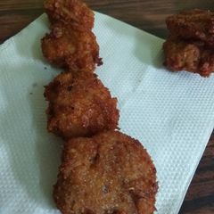 Crispy chicken Popcorns A picture of Crispy chicken Popcorns.