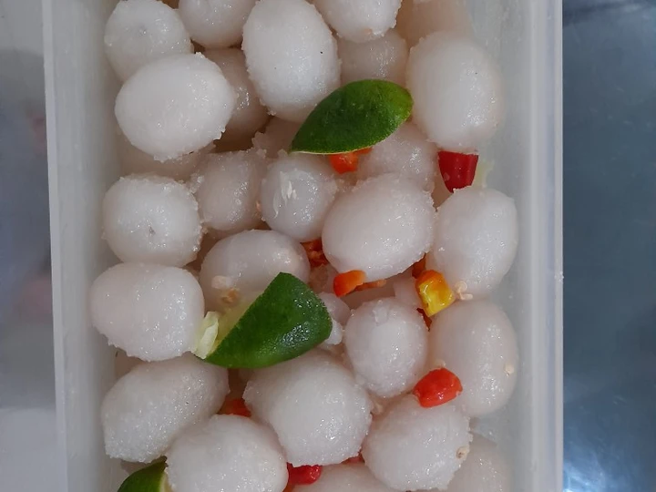 Easy Steps to Prepare Recipes Asinan rambutan the  Makes Drooling Delicious.