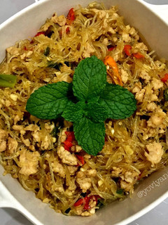 Foto resep Sohun goreng Ayam cincang