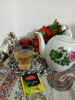 عکسی از دستور دمنوش چای سبز