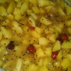 A picture of Araq ki chutney(kyri ki methi chutney).