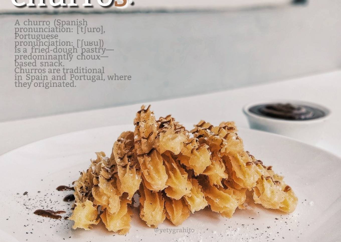 Resep Churros (anti gagal)