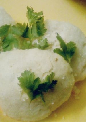 A picture of Suzzi ki instant idli.