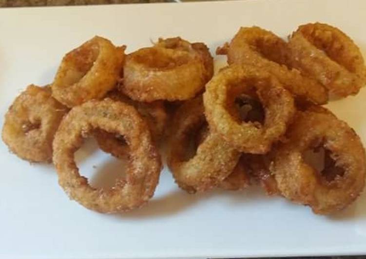 Simple Way to Make Super Quick Homemade Onion rings