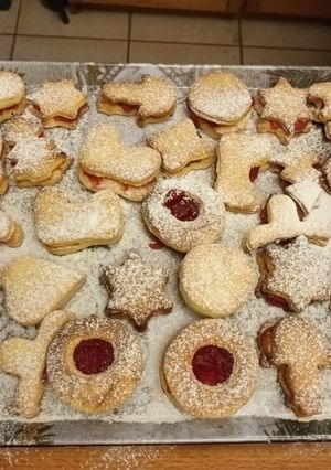 Puha linzerek recept fotója