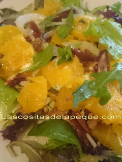 Una foto de Ensalada de naranja y dátiles al estilo marroquí