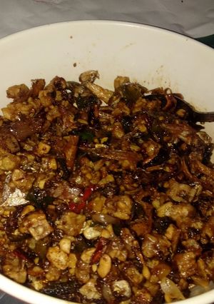 Foto resep Tempe kering kacang lombok ijo