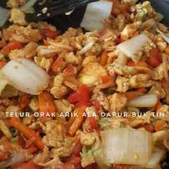 Telur Orak Arik Sayuran রেসিপির প্রধান ছবি