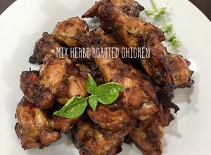 Foto resep Mix herbs roasted chicken (air fryer)