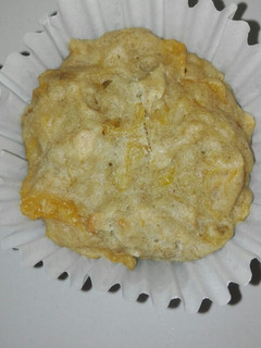 Una foto de Muffins de avena, banano y melocotón