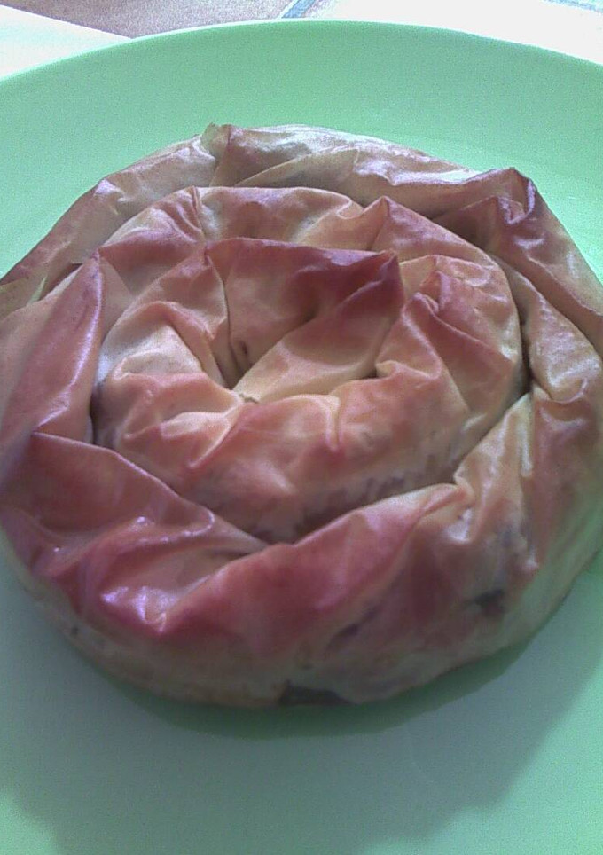 Una foto de Pastel de carne crujiente