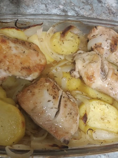 Una foto de Pollo a la cerveza (al horno)