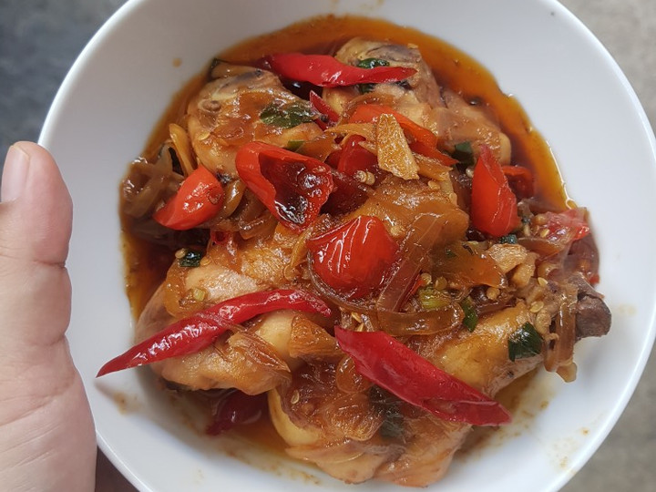  Resep mudah bikin Ayam kecap pedas yang spesial