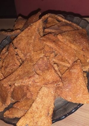 Una foto de Nachos caseros!