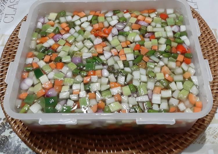 ACAR SEGAR ASAM MANIS😋😘