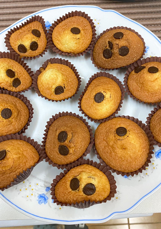 Una foto de Mini magdalenas airfryer