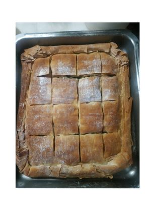 Φωτογραφία της συνταγής Σπανακοτυρόπιτα με χωριάτικο φύλλο 🥬🧀