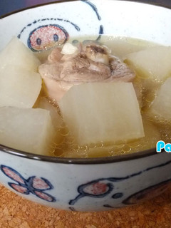 去寒辣椒蘿蔔雞湯【電鍋料理】。胖卡瘦不了食譜 的食譜成品照片