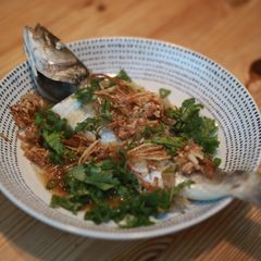 A picture of Steamed Seabass.