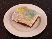 A picture of white fudge