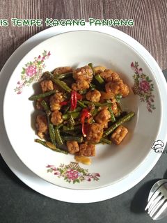Foto resep Tumis Tempe Kacang Panjang
