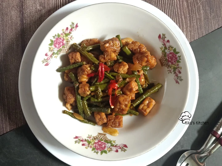 Cara Gampang Membuat Resep Tumis Tempe Kacang Panjang yang Uenak Anti Ribet, Mantap