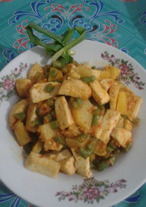 Foto resep Sambal Kentang Tahu Buncis Minimalis