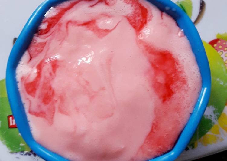 Easiest Way to Prepare Quick Rooh aafza ice cream