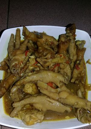 Foto resep Semur Ceker Ayam Pedas