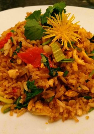 รูปของ ข้าวผัดไข่-ซีอิ้วดำ
