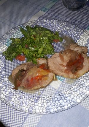 Una foto de Bondiola al horno eléctrico