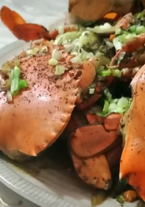 Foto resep Kepiting Bumbu Lada Hitam