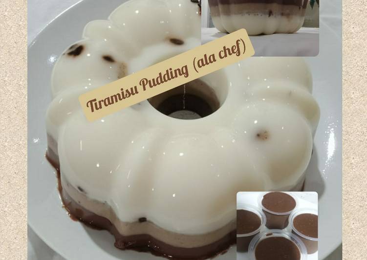 Tiramisu Pudding (ala chef)