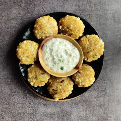 A picture of Sabudana Vada.