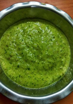 A picture of Sweet and tangy mango chutney.