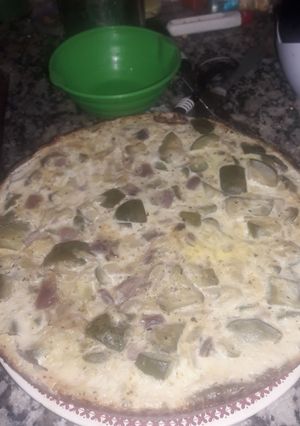 Una foto de Tarta de zapallitos