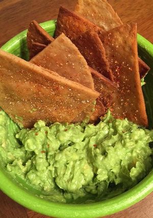 A picture of Whole wheat tortilla.