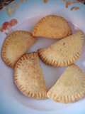 Empanadas veganas de dulce de membrillo en freidora de aire
