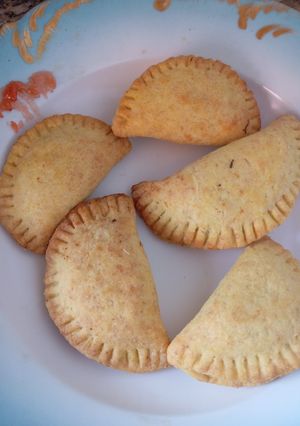 Una foto de Empanadas veganas de dulce de membrillo en freidora de aire