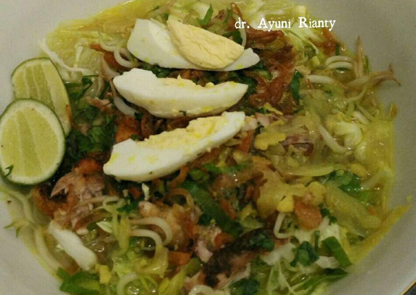 Soto Ayam Lezat dan Enak