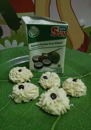Foto resep Kue sagu kelapa keju