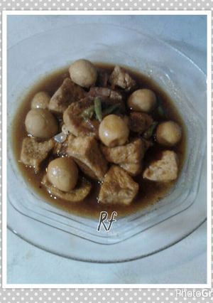 Foto resep Semur tahu telur puyuh