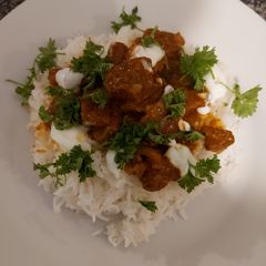 A picture of Quick & Easy Lamb Rogan Josh .