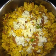 Paneer bhurji A picture of Paneer bhurji.