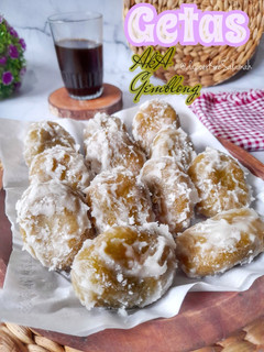 Foto resep GEMBLONG / GETAS Pandan